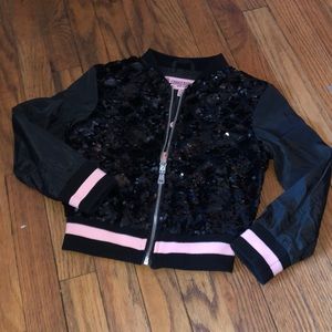 URBAN REPUBLIC GIRLS SEQUIN JACKET SIZE 5
